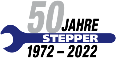 Logo 50 Jahre blau